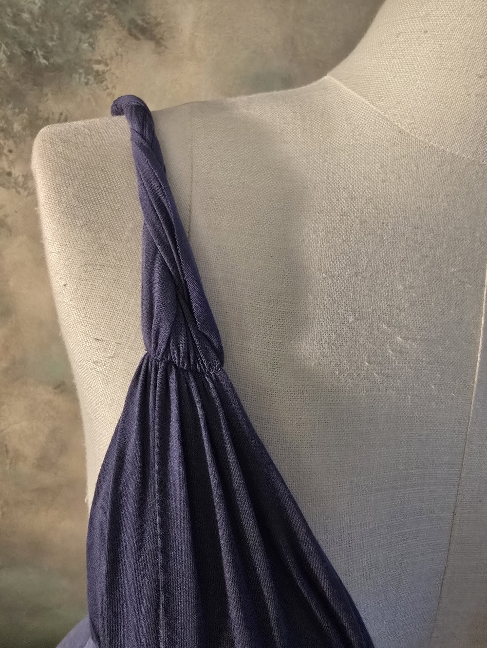 Victoria Secret Bra Top Maxi Dress Deep Blue S - Picture 3 of 12